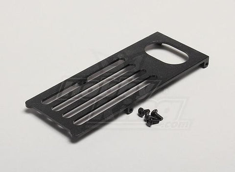 Alloy battery mount plate Trex 550