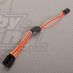 15CM Servo Y Lead (JR) 26AWG