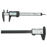 150mm Electronic Digital Caliper Ruler Carbon Fiber Composite Vernier