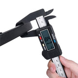 150mm Electronic Digital Caliper Ruler Carbon Fiber Composite Vernier