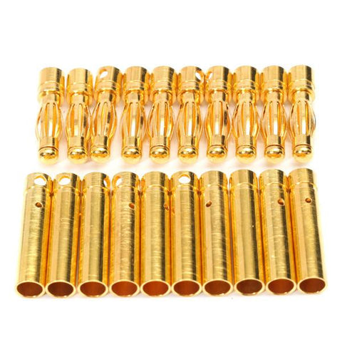 4mm Male/female Banana Plug Connectors (10 sets)