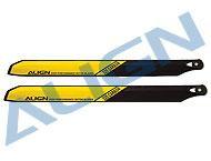 325mm Carbon Rotor Blades (Yellow)