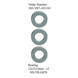 Bearing 12x21x5mm, R7
