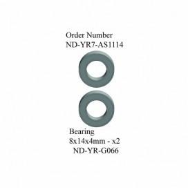 Bearing 8x14x4mm, R7